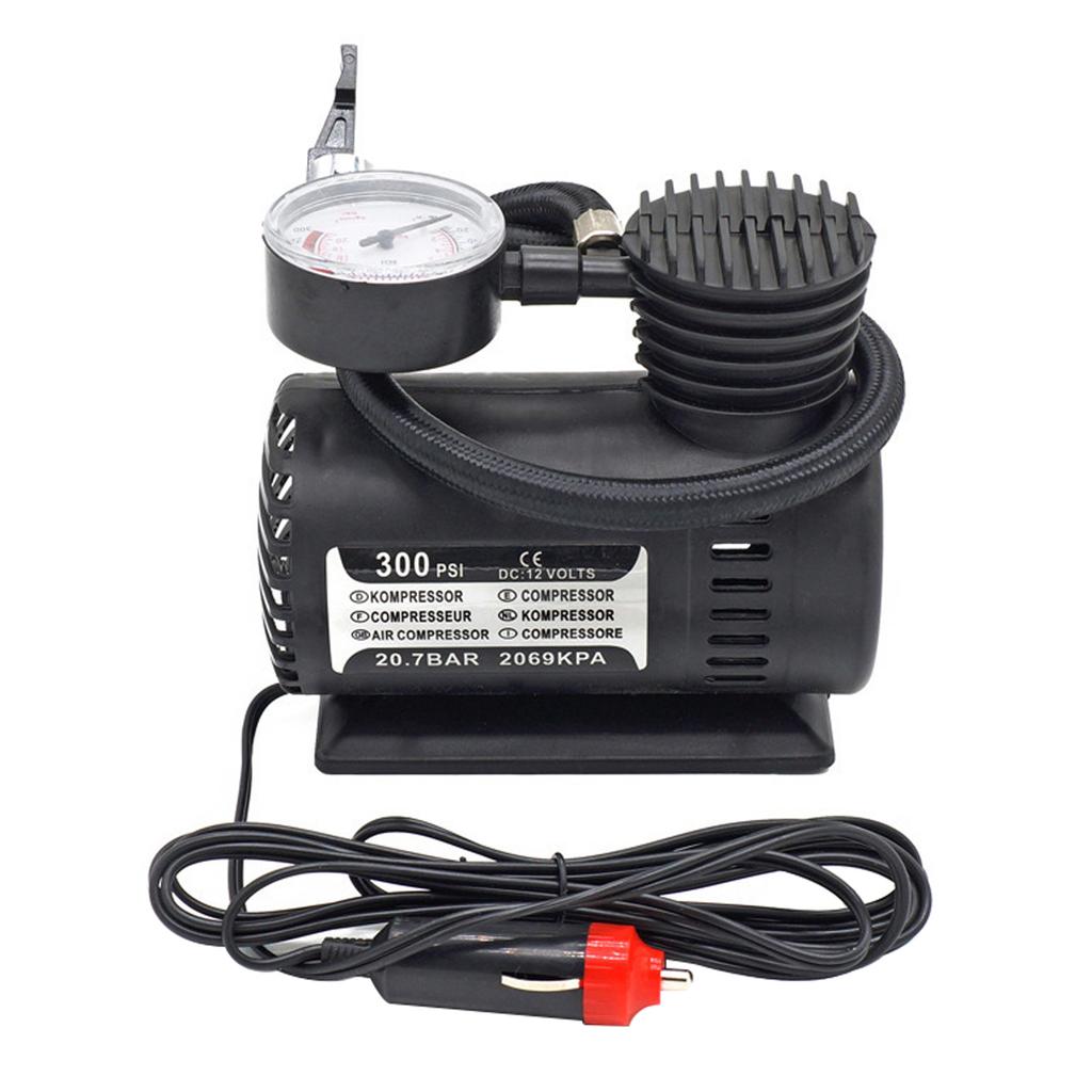 New Portable  300psi 12v Car Inflator Pump Car  Electric Tyre Pump for Emergency Needs Car Tyre Inflating