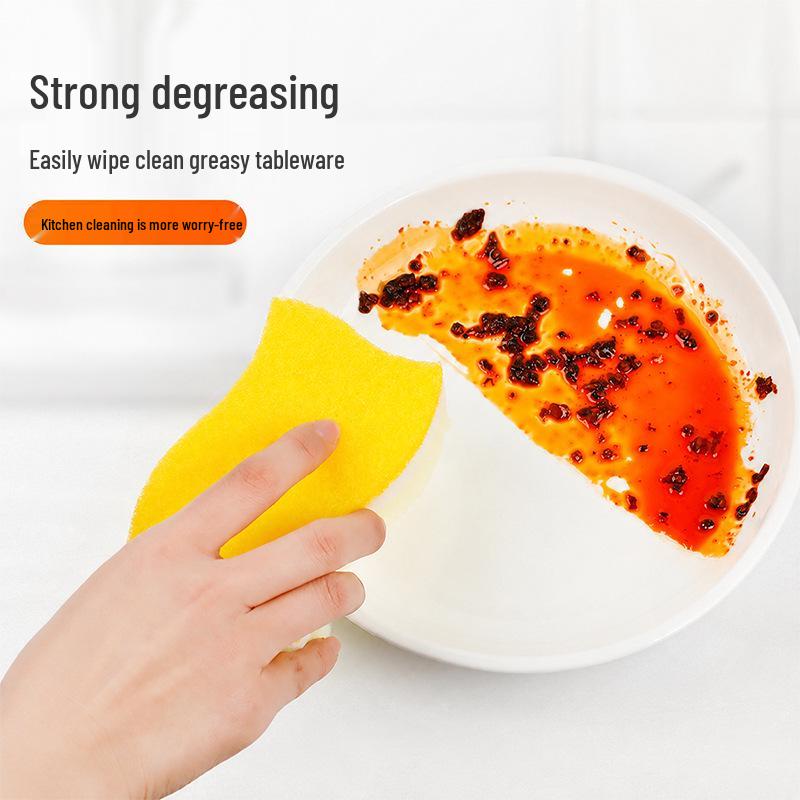 Non-Scratch Multi-Functional Dish Scrubber & Oil Stain Remover Sponge
