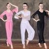 White Butterfly Dance Yoga Set: Gauze Sleeve Chiffon Costume for Women