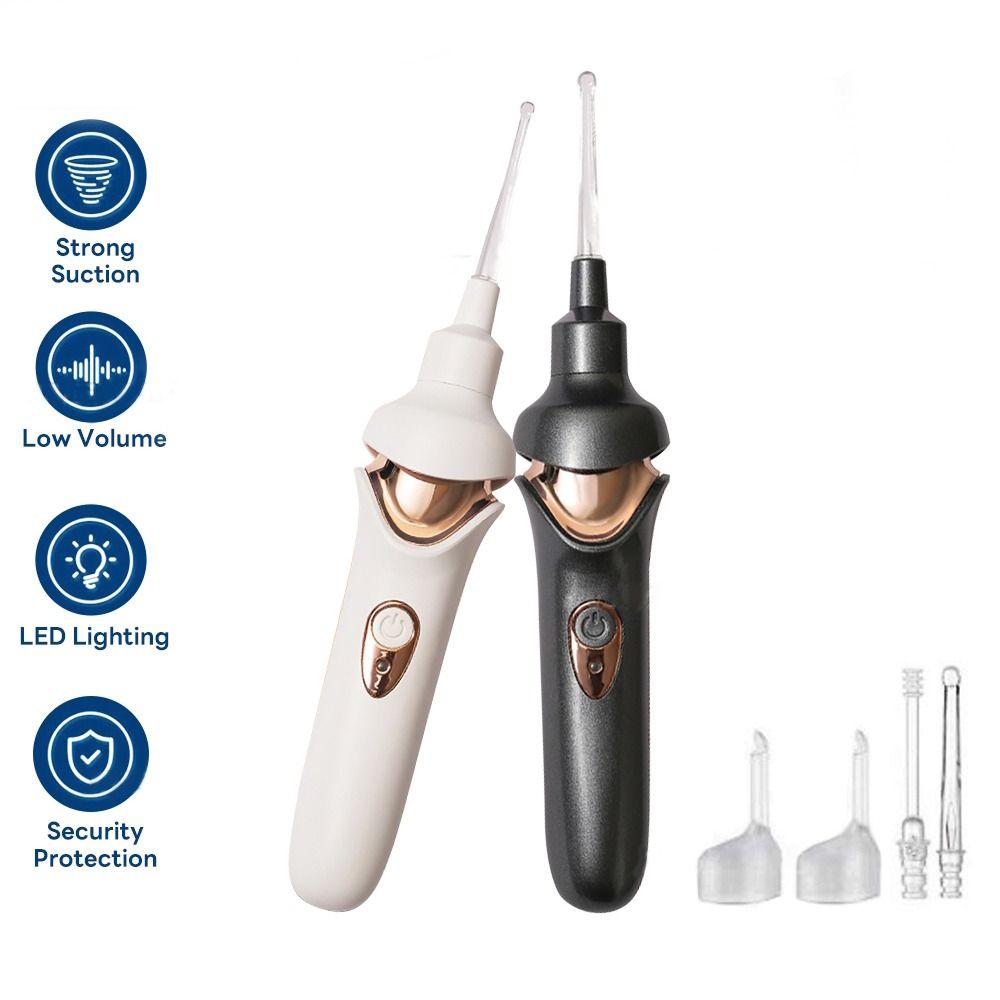 Electric Vibration Spiral Ear Cleaner Painfree Earwax Pick Ear Spoon  for Children