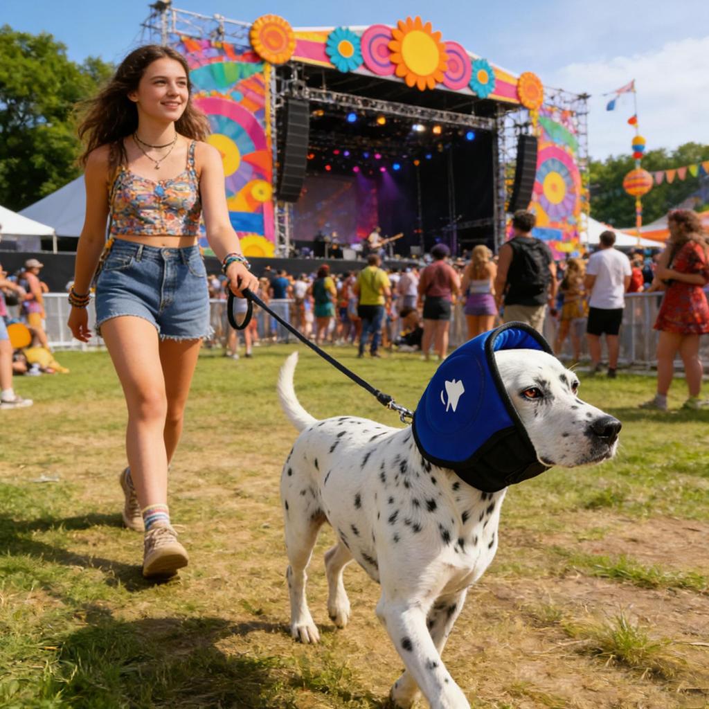 Waterproof Noise Cancelling Dog Ear Muffs for Swimming & Grooming Calming Hood To Relieve Pet Anxiety & Prevent Shock