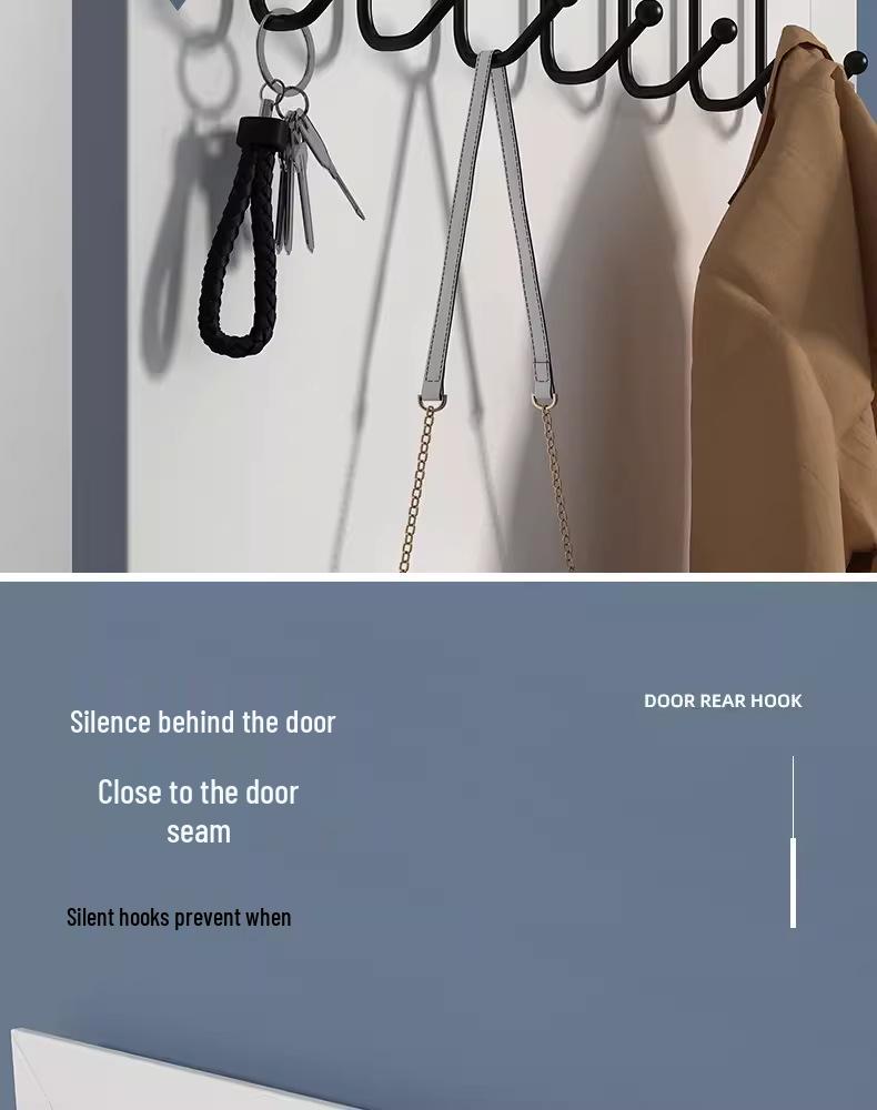 Katze & Wolke Herzförmiger Spurloser Über-Tür-Hakenständer