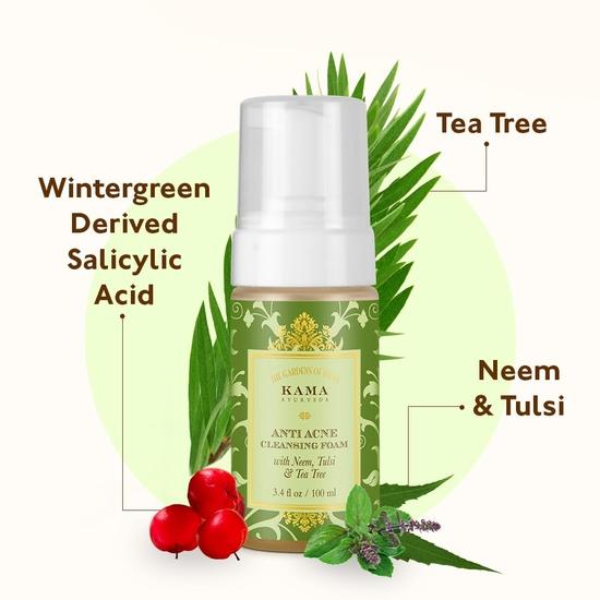 Kama Ayurveda Anti Acne Cleansing Foam