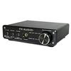 FX-AUDIO- D302J++ [Black] High-Resolution Digital/Analog 4-Input Fully Digital Amplifier with USB, Optical, and Coaxial Support, Up To 24-bit 192kHz