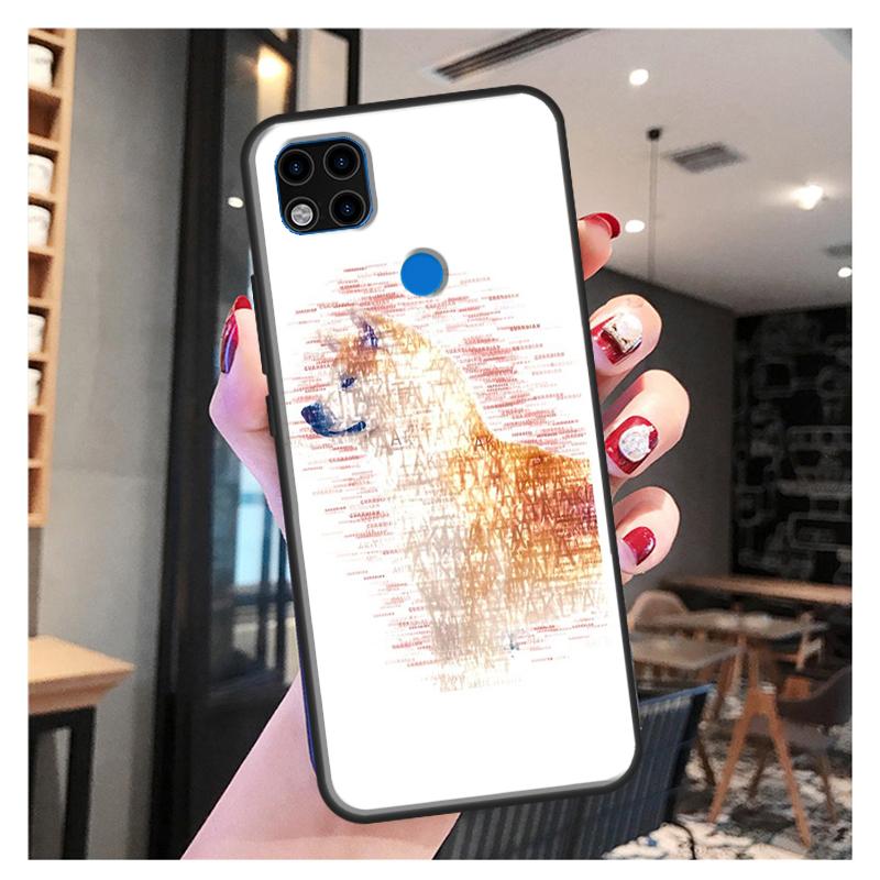

Чехол с милой собакой Акита для Xiaomi Redmi Note 10 Pro Note 9 Pro Note 11 Pro 8T 9S 10S 10 9A 9T 9C Redmi 7