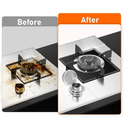 4/8pc Stove Protector Cover Liner Gas Stove Protector Gas Stove Stovetop Burner Protector Kitchen Accessories Mat Cooker Cover