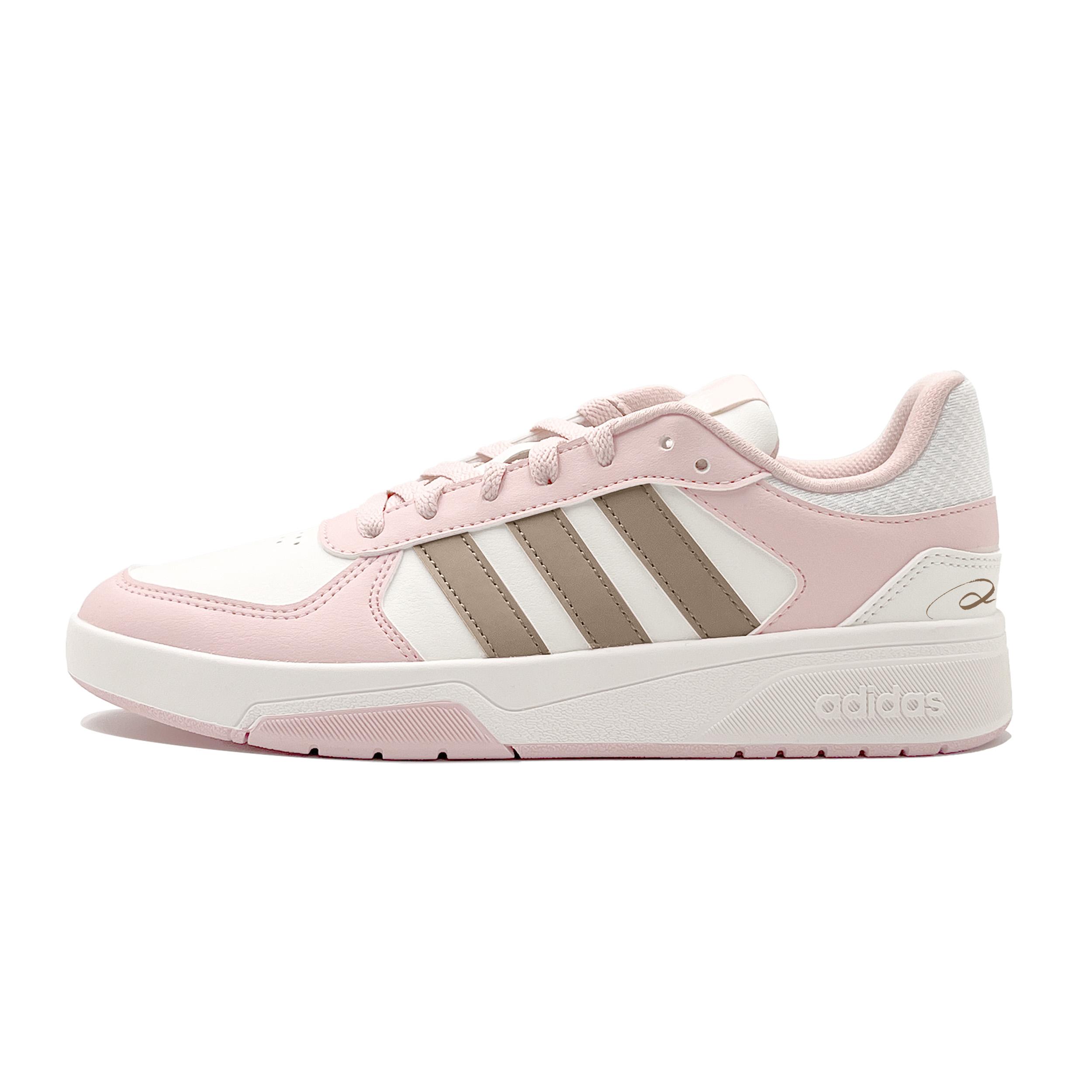 

Adidas COURTBEAT Hot Cocoa Synthetic Leather Cushioning Skateboard Shoes Women s Pink KI6785(Team1447-) 36