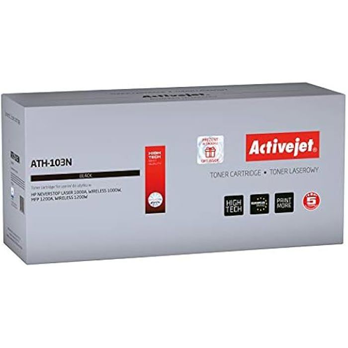 Toner - ACTIVEJET - ATH-103N - Noir - 2500 Pages