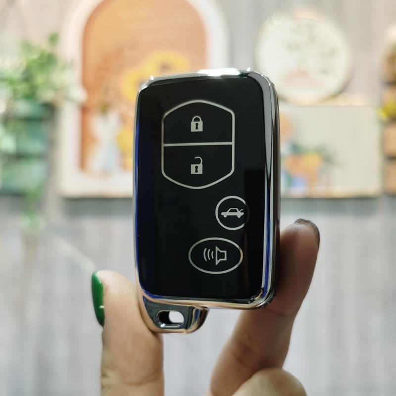 2/3/4 Button Shell Fob For Toyota Camry Prius Land Cruiser Prado 150 Crown For Subaru Foreste Xv Tpu Car Remote Key Case Cover