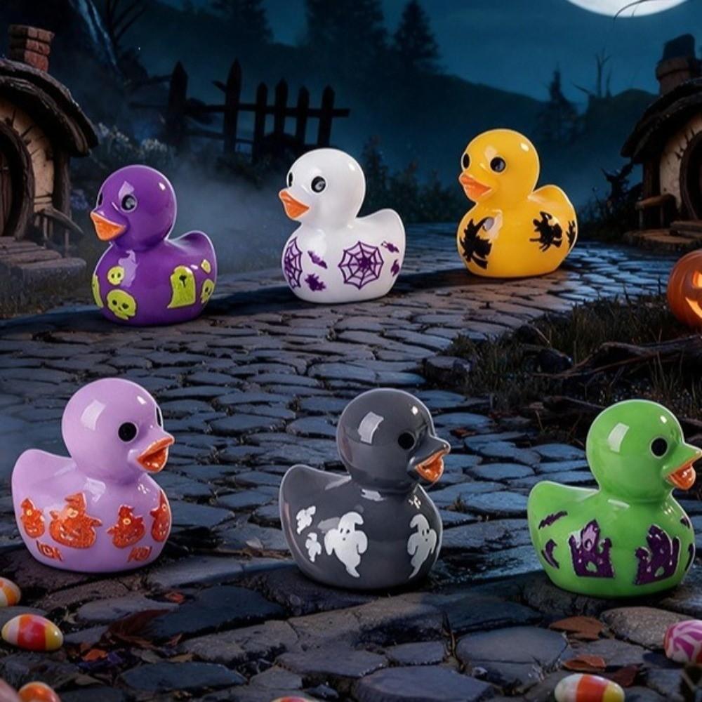 30pcs/set Cartoon Style Resin Garden Ornament Festive Design Halloween Decoration  Dollhouse Decor