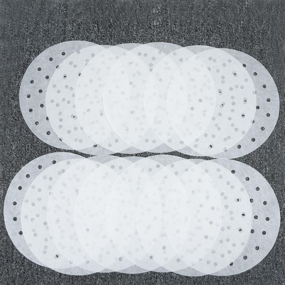 Non-stick Disposable Bamboo/Food Steamer Paper For Steam Basket Air Fryer 100Pc