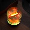 Diffuser met Timer Stille Kleurrijke Vlam Miststanden voor