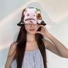 Breathable Reversible Bucket Hat Double Sided Wear Hat Fishing Climbing Hunting Travel Fisherman Hat for Adult Teen