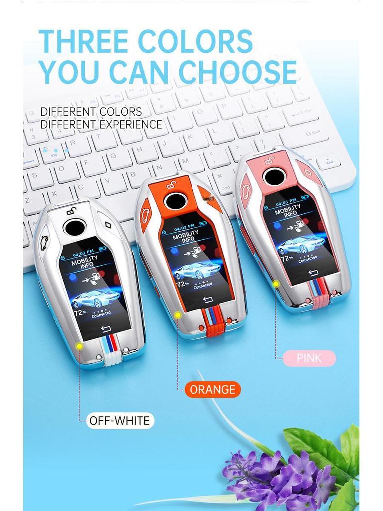 Compatible Key Case for BMW 7 Series 730li/740, 5 Series 535LE, 6 Series GT, X3/X5/X7