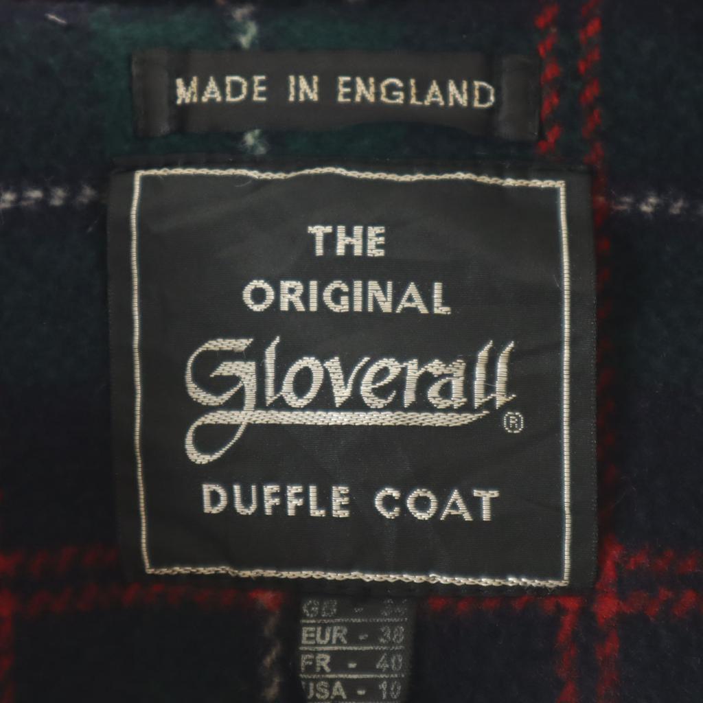 Gloverall 80s 90s Made in England Old Duffel coat 38 green Men's Used