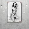 sophia loren Vintage Metal Tin Signs Posters Decor Retro Metal Plaque Wall Art Decor for Garage Bar
