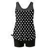 Women's Bohemian Print Split Swimsuit Sport Swimsuit