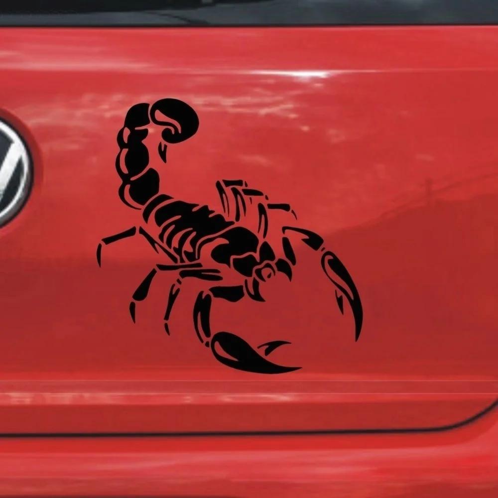 1 Piece 30cm Cute 3D Scorpion Car Stickers Car Styling Vinyl Decal Sticker for Cars Acessories Decoration