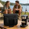 Coffee Maker Travel Bag Oxford Carrier Tote With Multi-Compartment Single Serve Coffee Brewer Bag For Business Scenarios Outdoor