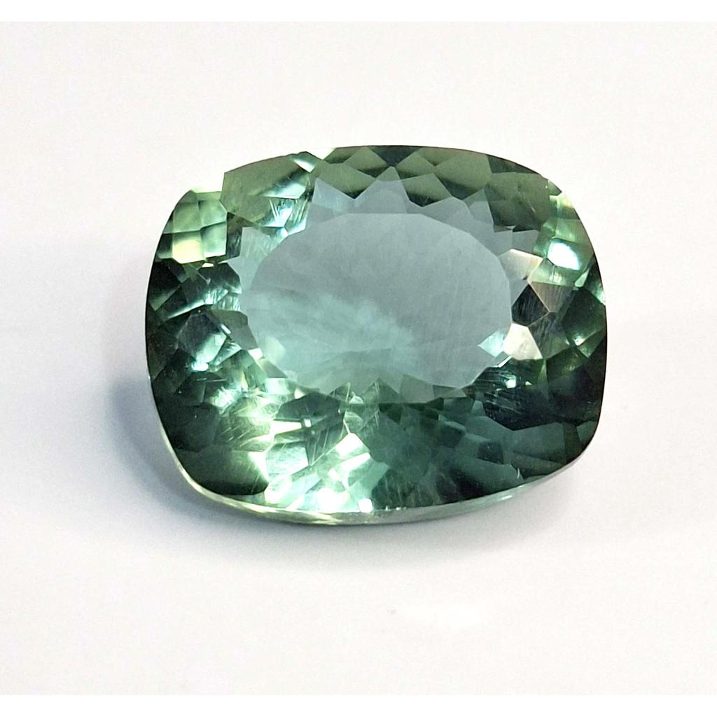 Natural Green Sapphire 8-10 Ct Cushion Cut Certified Beautiful Loose Gemstone
