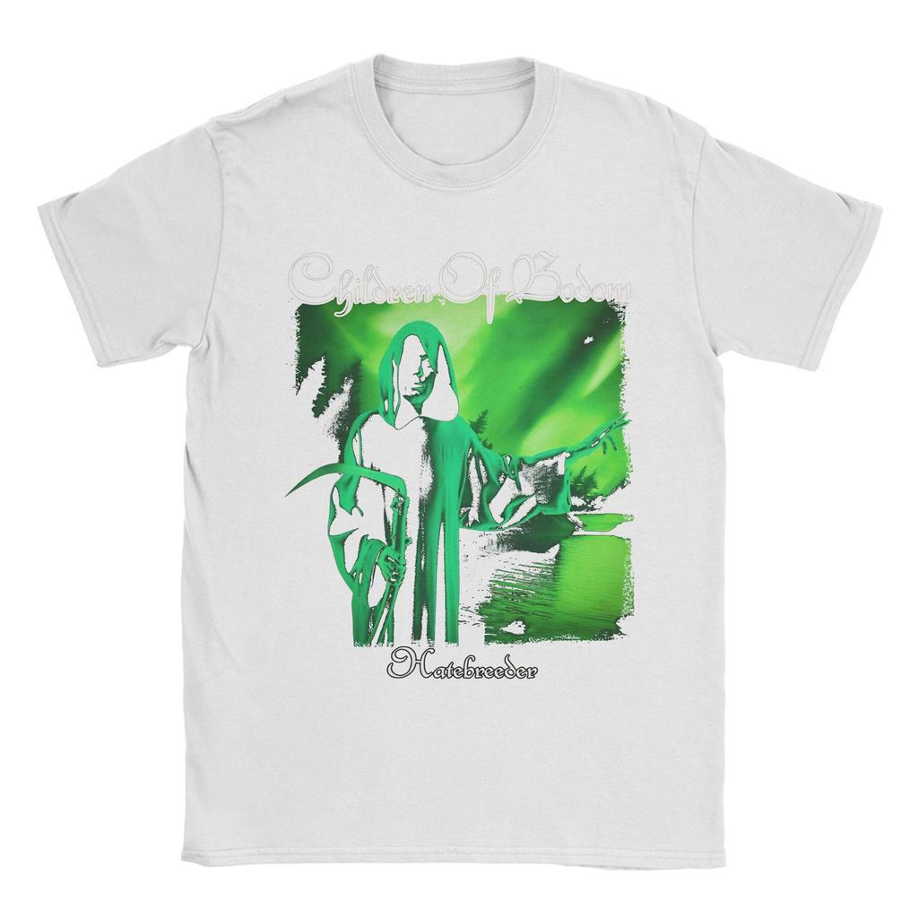 Children of Bodom T-shirts Unisex Katoen Grappige T-shirts Ronde Hals T-shirt Korte Mouw Kleding Cadeau Idee