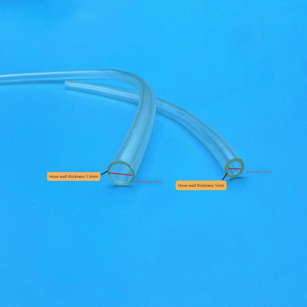 Brake Bleeder Kit with Aluminum Leak Resistant Hose and One Way Check Valves for Fast Attachment and Efficient Fluid Transfer