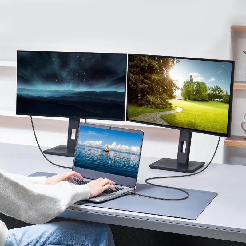 8K HDTV Port 2.1 Cable 48Gbps Delivers 8K60hz UHD Video with Dynamic eARC and eARC for Home Theater Systems