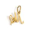 Gold-Plated Stainless Steel Alphabet Pendants for DIY Necklaces – Colorfast Jewelry Charms