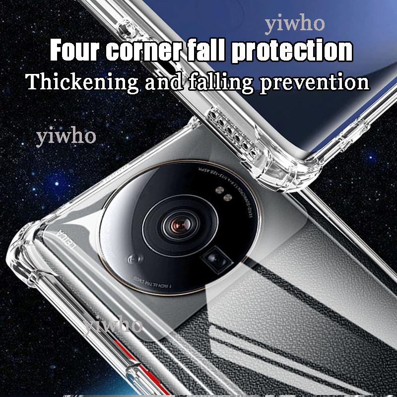 Luxury Clear Soft Silicone Case For Xiaomi Mi 12S Ultra Shockproof Transparent Xiomi Xiami 12sultra Phone Cases Back Covers