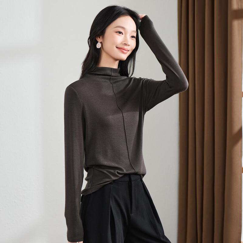 SOFSIL Women's Slim-Fit High-Neck Thermal Base Layer