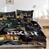 3pcs Joker Duvet Cover Set, 1 Duvet Cover + 2 Pillowcases (No Insert), High-Definition Print, Home & Dorm Set Yy251208001