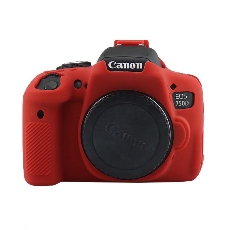 New Silicone Case for Canon EOS 750D - DSLR Camera Protective Cover and Bag