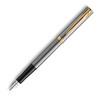 Waterman Impression Fountain Pen Stainless Steel GT Fine Nib Gift Boxed 2225517 Black