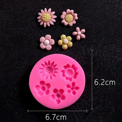 Moule à gâteau 3D en silicone pour bonbons, chocolats, gâteaux, biscuits, cupcakes, savons