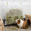 Leak-Proof Rabbit Hay Bag Large Capacity Pet Feeding Bag Hay Pouch Hanging Hay Feeder  Indoor