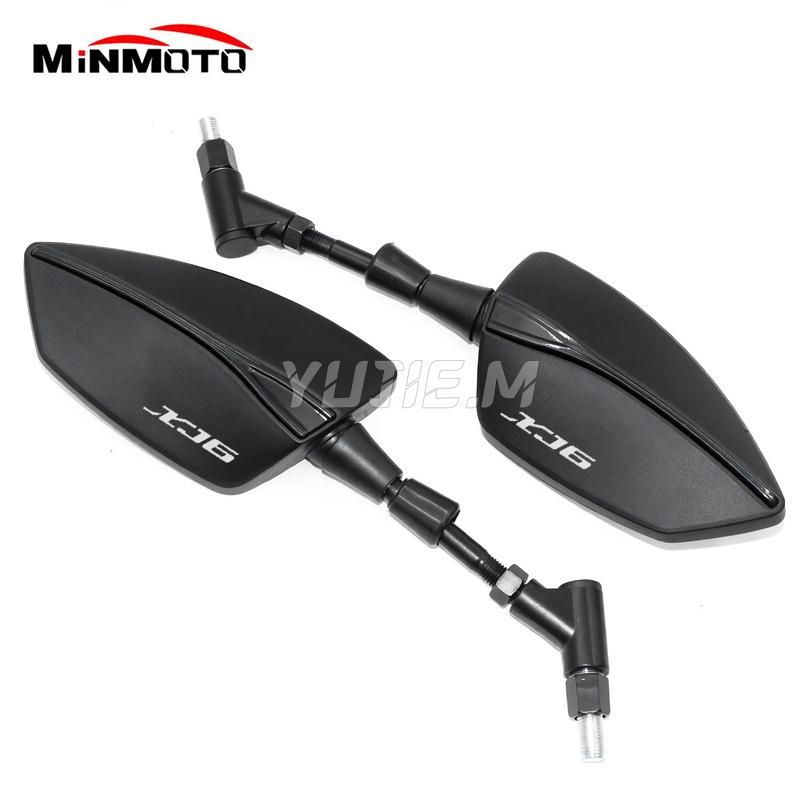 10MM 8MM Motorcycle Adjustabale Rearview Left Right Rear View Mirrors Side Mirror For XJ6 XJ6F XJ6N XJ 6 6F 6N 2009-2019 2020