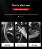 Infiniti Special Car Steering Wheel Cover - Genuine Leather, Suede, Carbon Fiber, Universal, Breathable, All-Season
