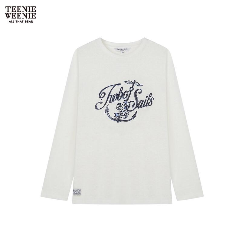 Teenie Weenie Women s Bear Letter T-Shirt L