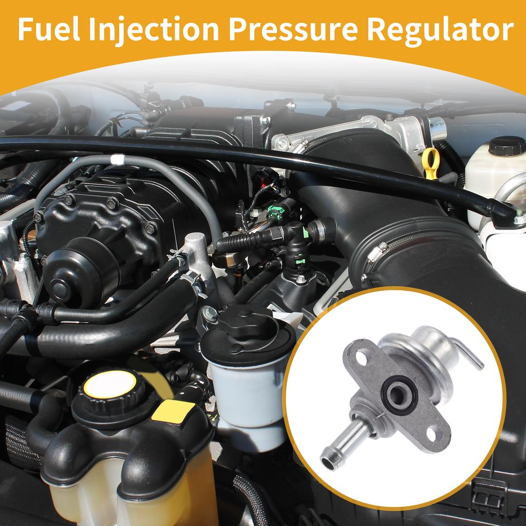 UXCELL Fuel Pressure Regulator for Honda Accord 1992-1993 No.16740P14A00 Metal 1 Pc
