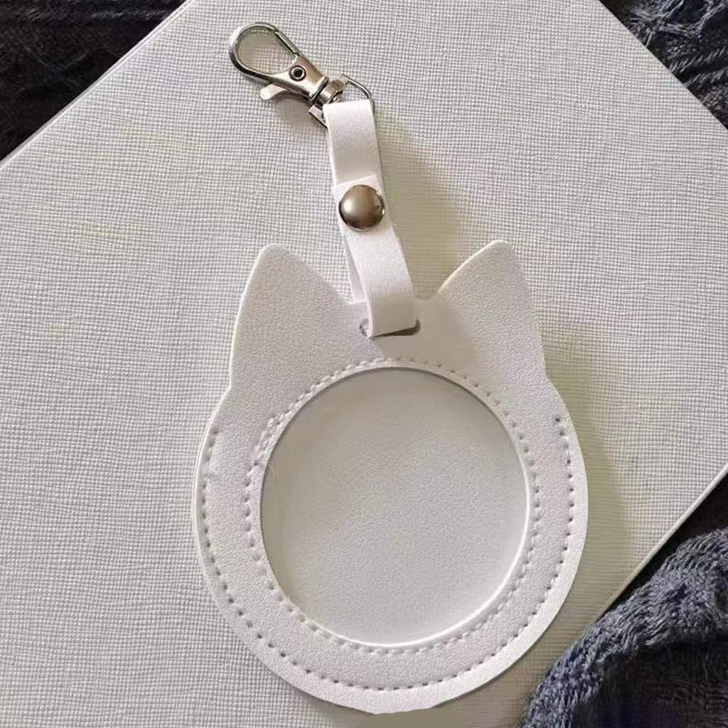 Badge Storage Badge Protective Case Round Badge Anime Bag Accessory Portable Badge Display Pouch Portable Badge Storage