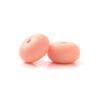 14mm 10Pcs Silicone Beads Food Grade Abacus Teething Beads for Baby Teether Chewing Pacifier Clip Chain BPA Free Accessories