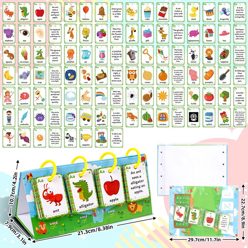 Sentence Building Flip Chart, Sentence Making Training Based On Pictures, Sentence Builder Game