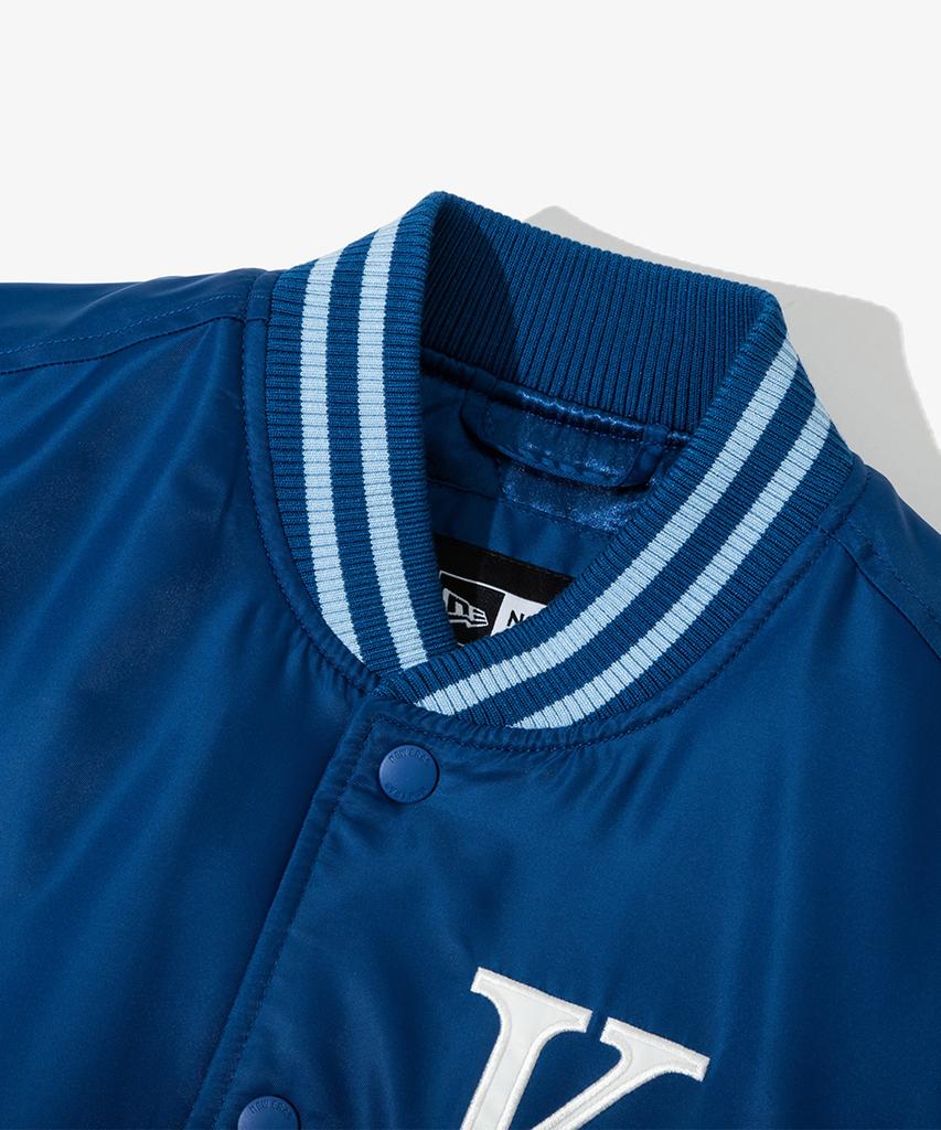 New Era Mlb Kansas City Royals Authentic Stadium Jacket Blue