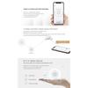 Gas Leakage Detector Combustible Sensory Intelligent Home Security Alarm System App Remote Control For Home Safety