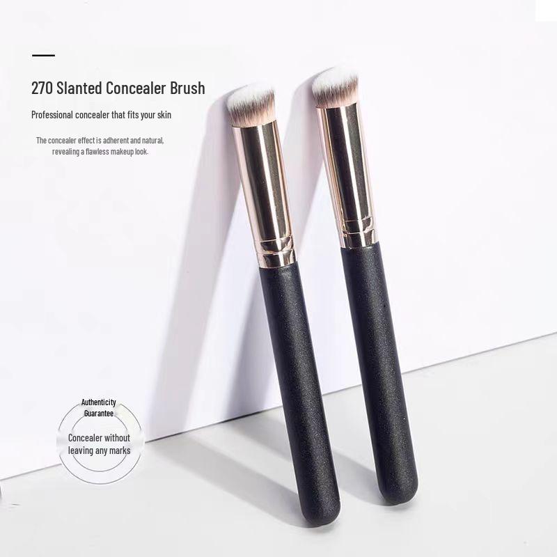 270 Round Head Foundation & Concealer Brush - Portable, Popular Model for Students