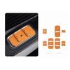 For Zeekr 8X 2026 Suede Glass Switch Window Lift Panel Trim Sticker Protection Stickers Car Accessories