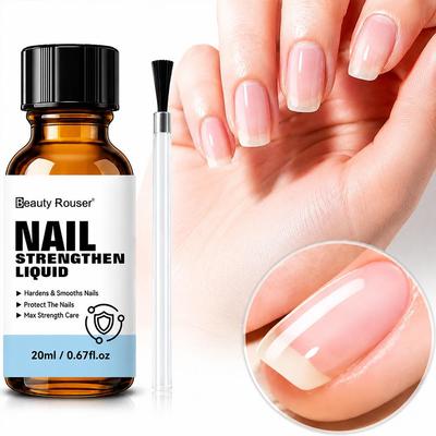 Advanced Nail Care Solution: Strengthens, Protects, Nourishes, Enhances Health & Toughness, Boosts Shine