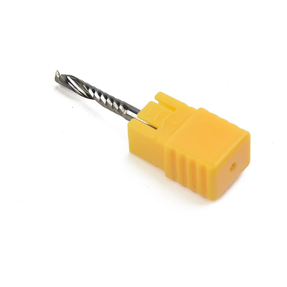 5 Pc Single Flute Router Bit For Aluminium Solid Carbide CNC Endmill 38mm //17mm