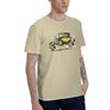 Herren T-Shirt Gaston Lagaffe Im Auto Gomer Goof Cool Reines Baumwoll T-Shirt Kurzarm T-Shirt Rundhals Kleidung Geschenkidee