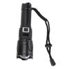 Super Bright Flashlight 3 Modes Zoomable IPX4 Waterproof Rechargeable LED Handheld Flashlight with L